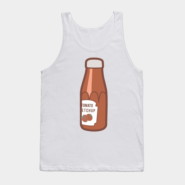 Ketchup bottle Tank Top by ShirtyLife